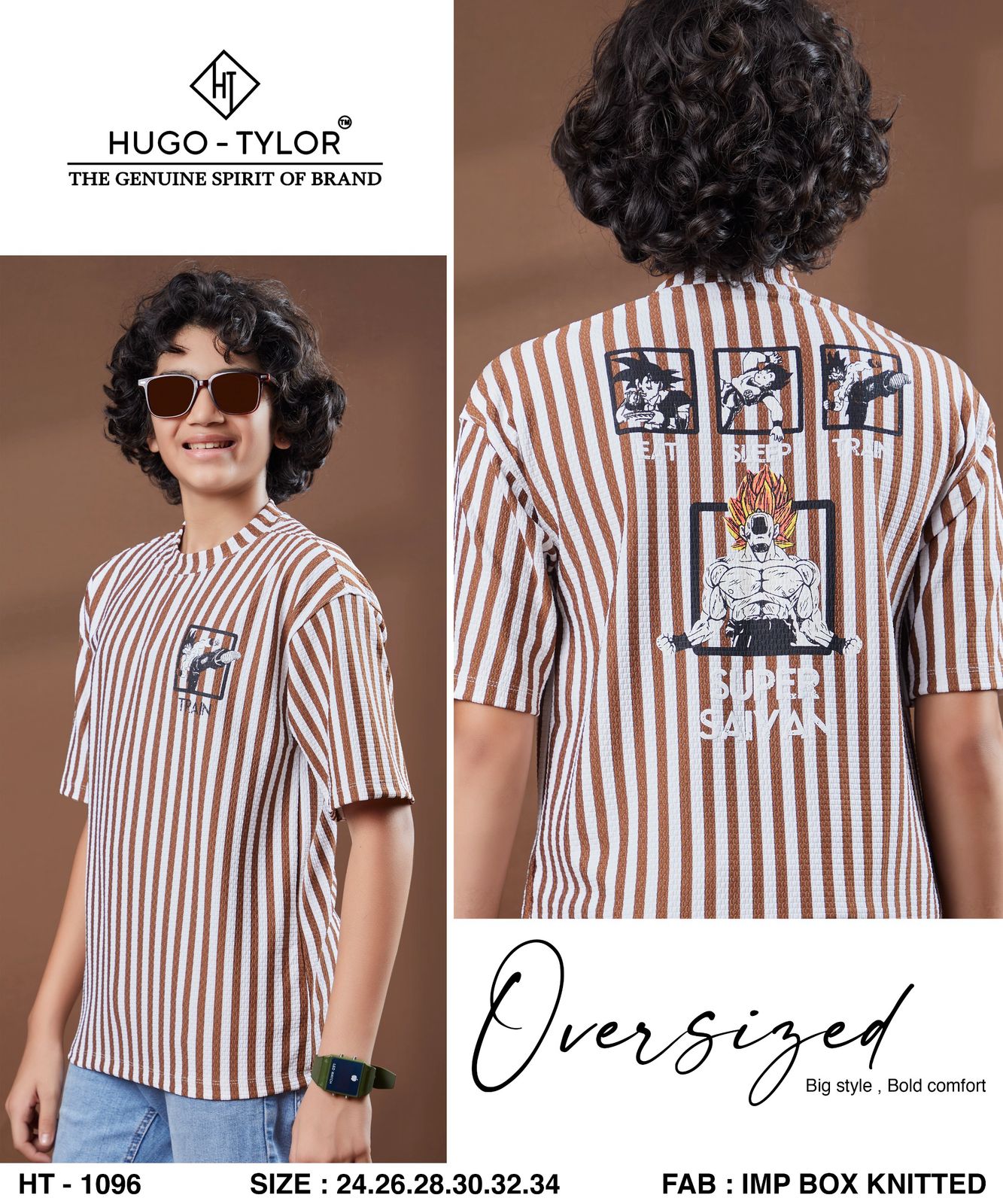Ht 1096 Hugo Tylor Imported Boys Tshirt Exporter India