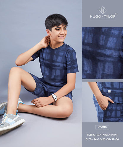 Ht 1110 Hugo Tylor Imported Boys Co Ord Set Supplier Gujarat