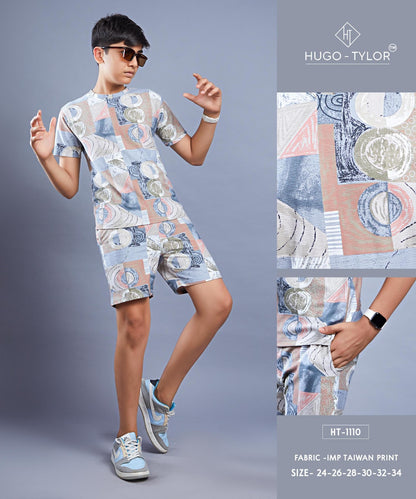 Ht 1110 Hugo Tylor Imported Boys Co Ord Set Supplier Gujarat