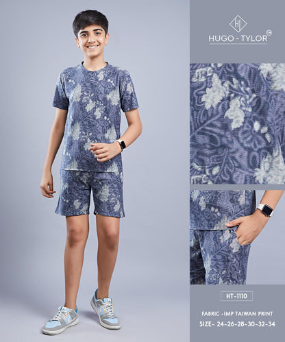 Ht 1110 Hugo Tylor Imported Boys Co Ord Set Supplier Gujarat