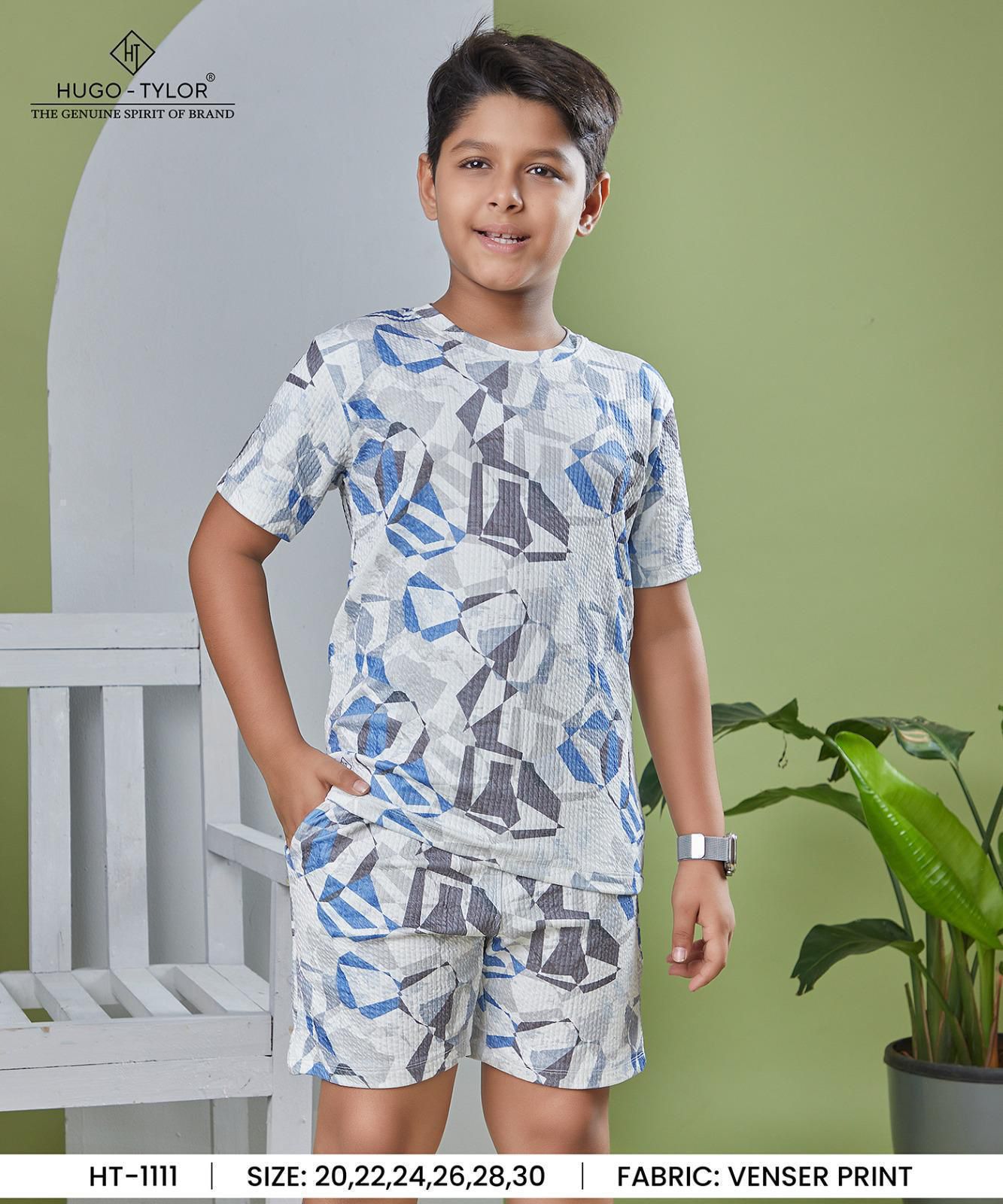 Ht 1111 Hugo Tylor Imported Boys Co Ord Set Manufacturer Ahmedabad