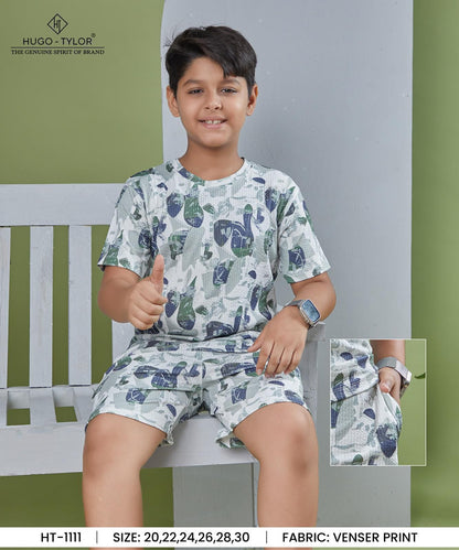 Ht 1111 Hugo Tylor Imported Boys Co Ord Set Manufacturer Ahmedabad