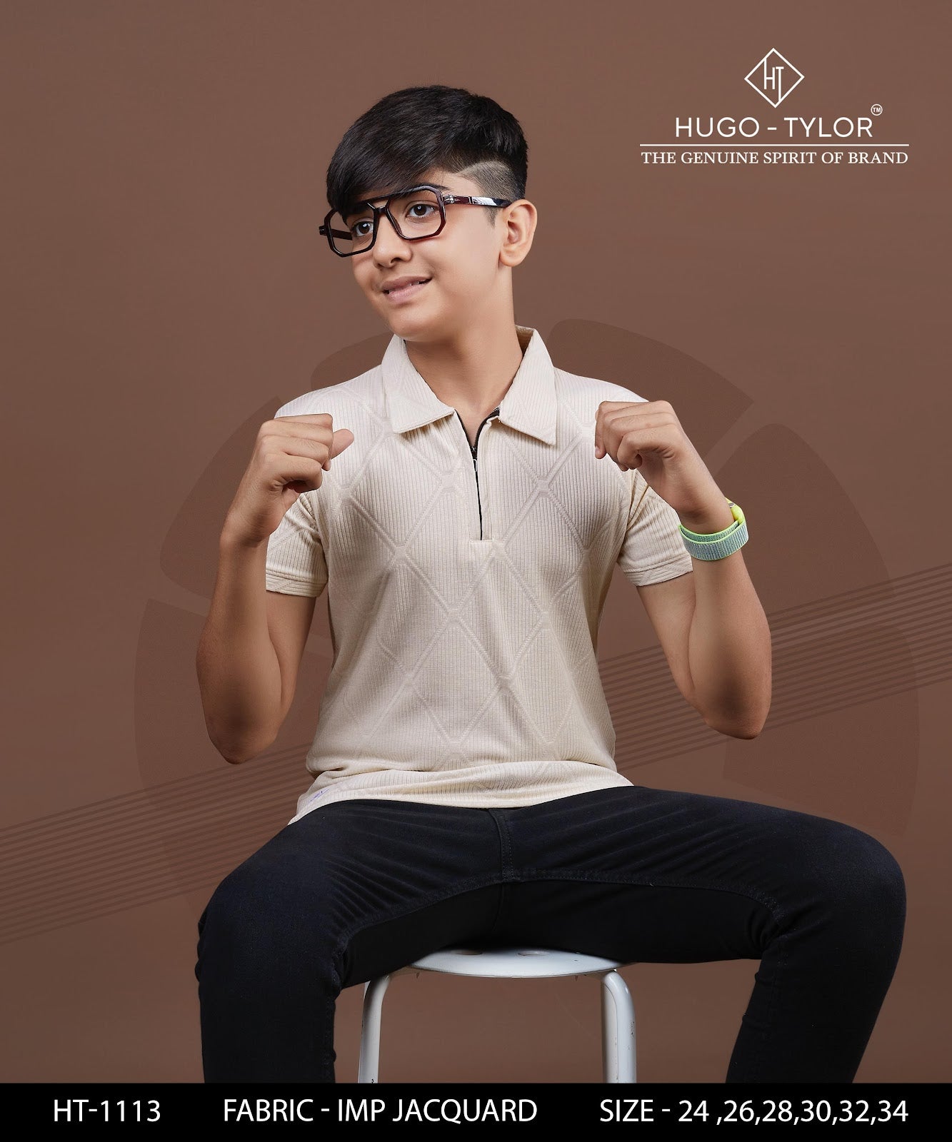 Ht 1113 Hugo Tylor Imported Boys Tshirt Supplier Ahmedabad