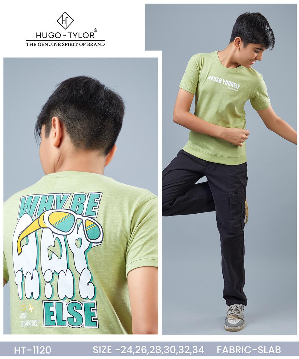 Ht 1120 Hugo Tylor Biowash Boys Tshirt Supplier India