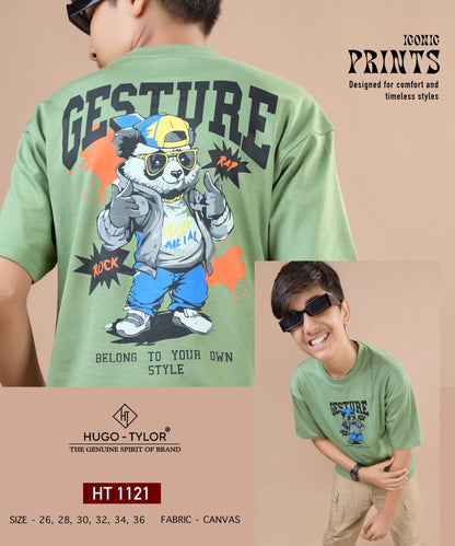 Ht 1121 Hugo Tylor Imported Boys Tshirt Supplier Gujarat