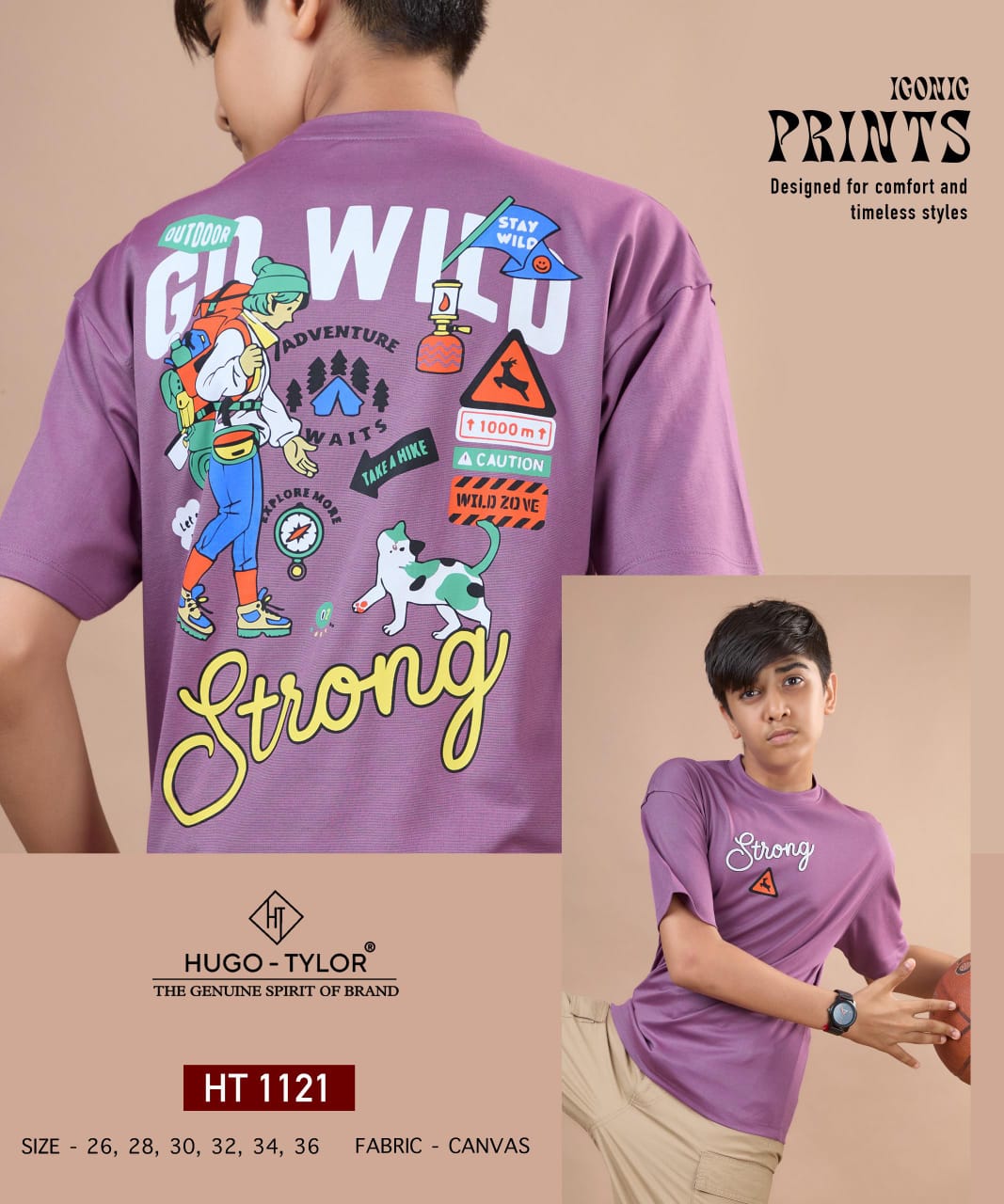 Ht 1121 Hugo Tylor Imported Boys Tshirt Supplier Gujarat