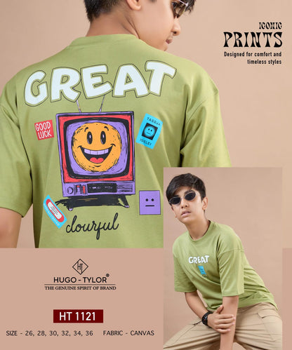 Ht 1121 Hugo Tylor Imported Boys Tshirt Supplier Gujarat