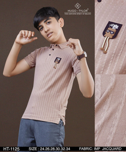 Ht 1125 Hugo Tylor Imported Boys Tshirt Supplier