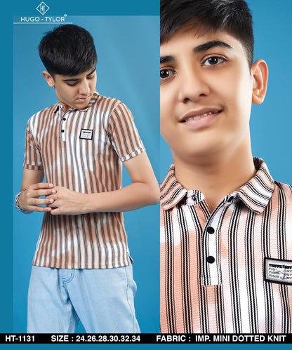 Ht 1131 Hugo Tylor Knit Boys Tshirt Manufacturer Ahmedabad
