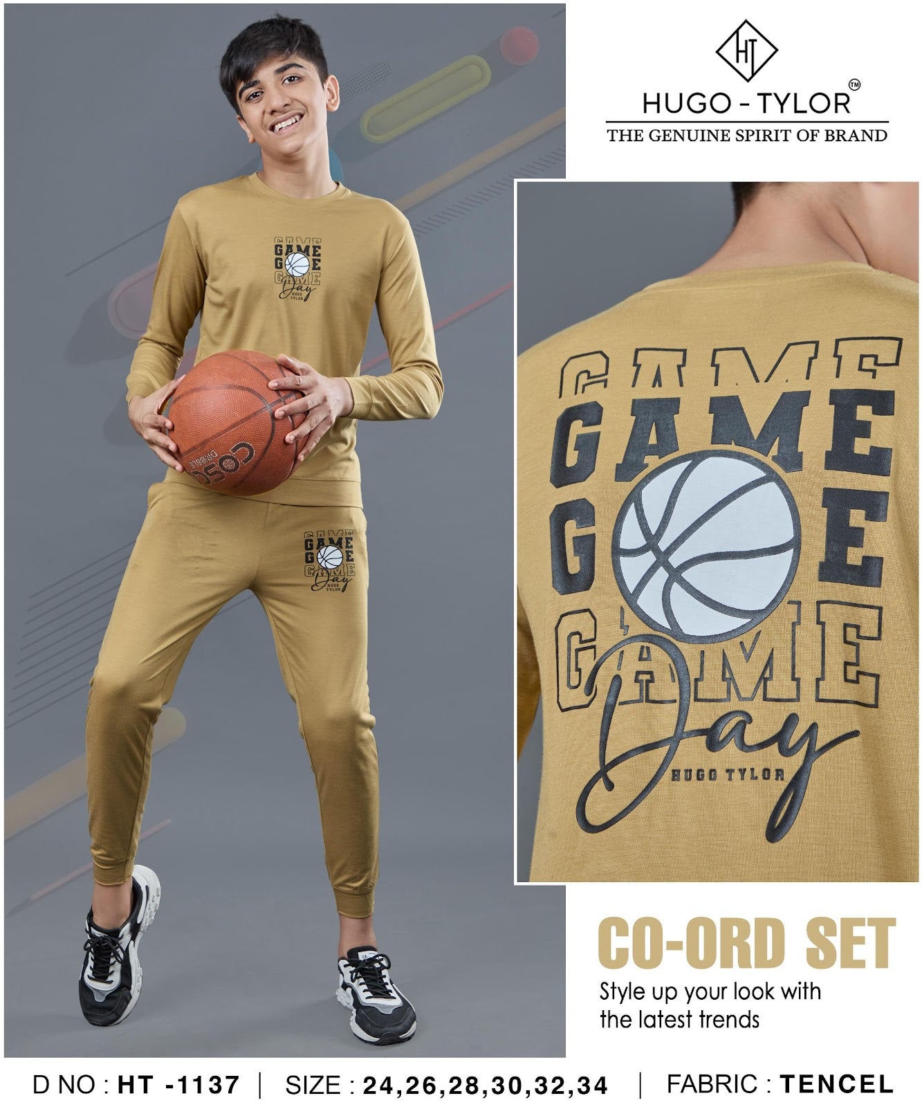 Ht 1137 Hugo Tylor Imported Boys Co Ord Set Wholesale Price