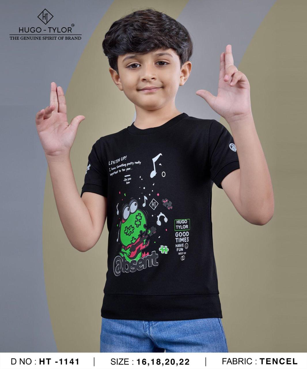 Ht 1141 Hugo Tylor Imported Boys Tshirt Wholesaler Gujarat