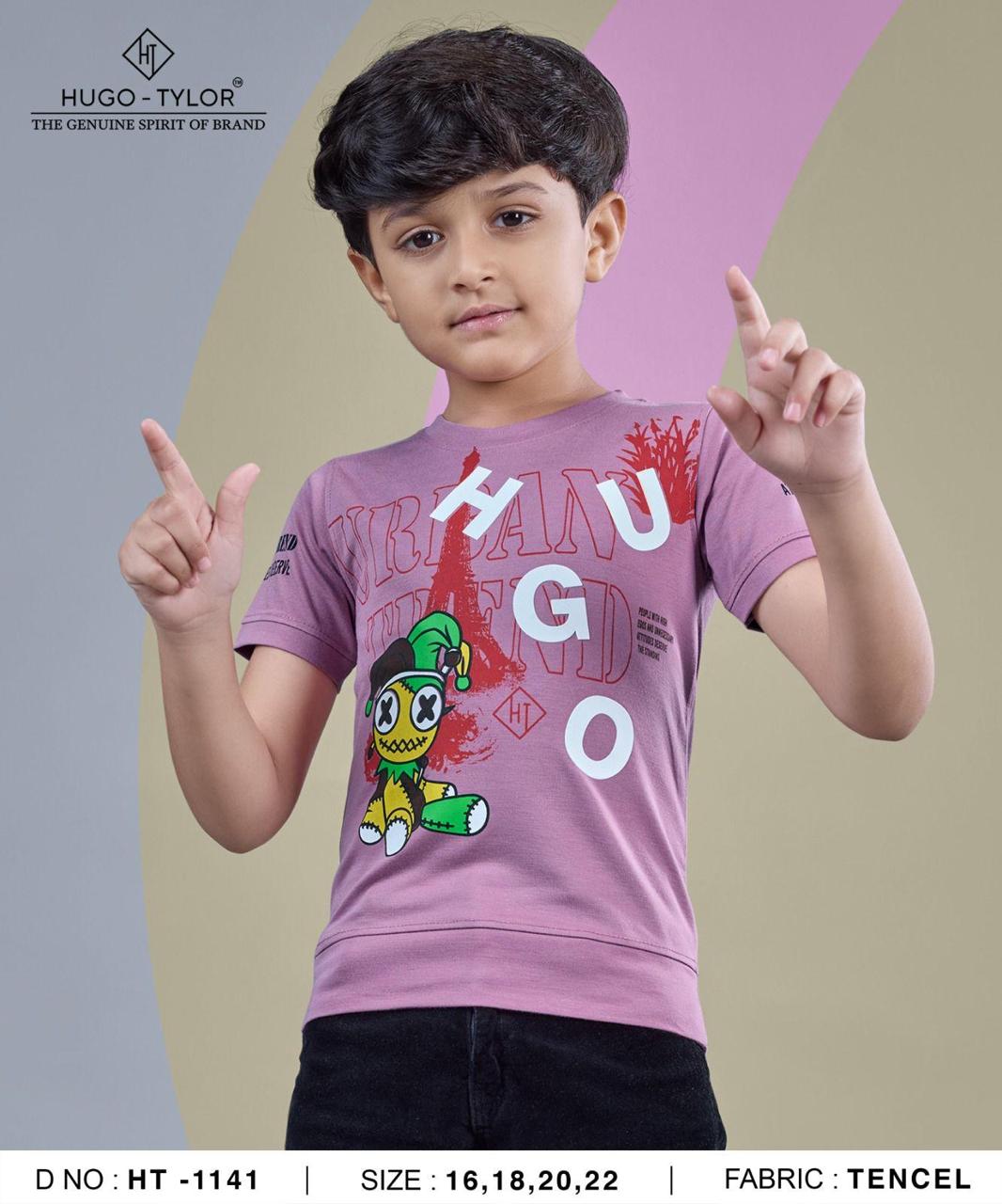 Ht 1141 Hugo Tylor Imported Boys Tshirt Wholesaler Gujarat