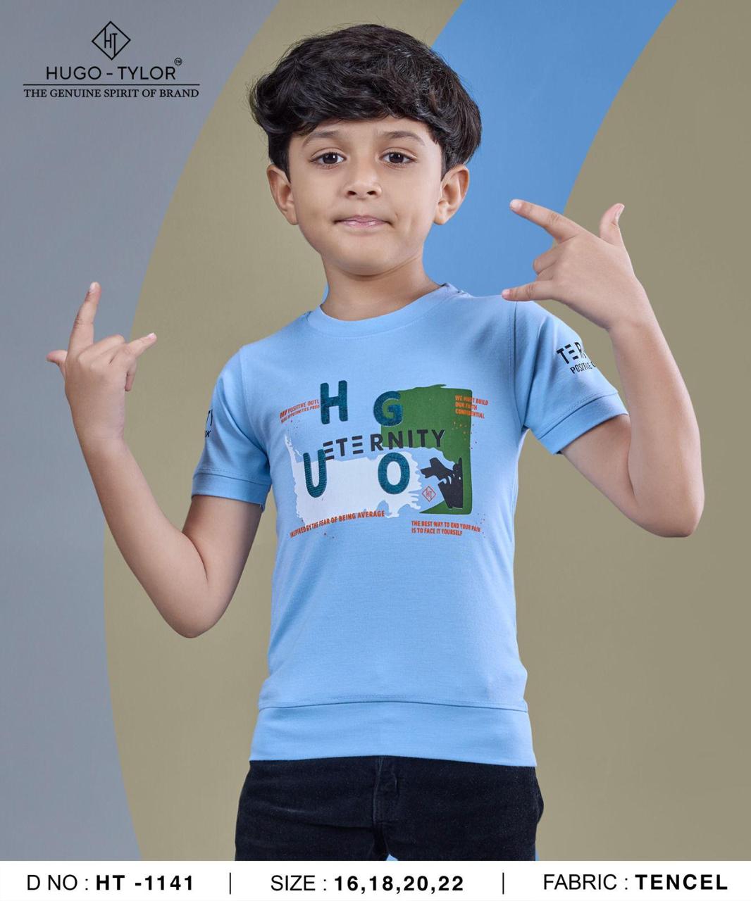 Ht 1141 Hugo Tylor Imported Boys Tshirt Wholesaler Gujarat