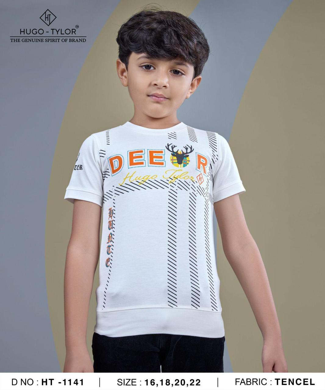 Ht 1141 Hugo Tylor Imported Boys Tshirt Wholesaler Gujarat