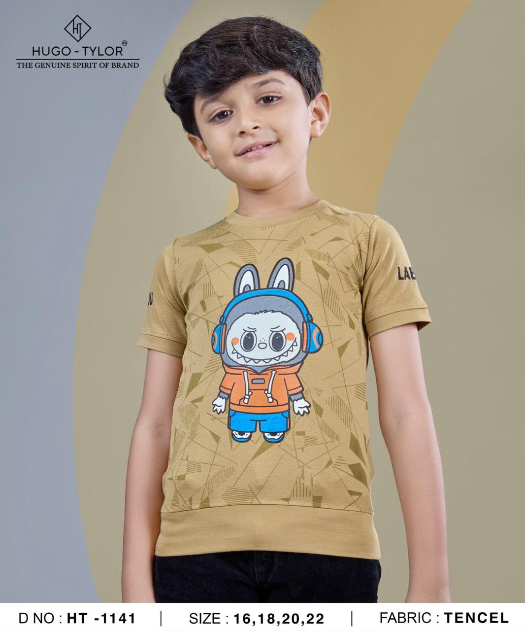 Ht 1141 Hugo Tylor Imported Boys Tshirt Wholesaler Gujarat