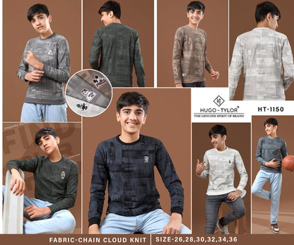 Ht 1150 Hugo Tylor Knit Boys Tshirt Supplier Ahmedabad
