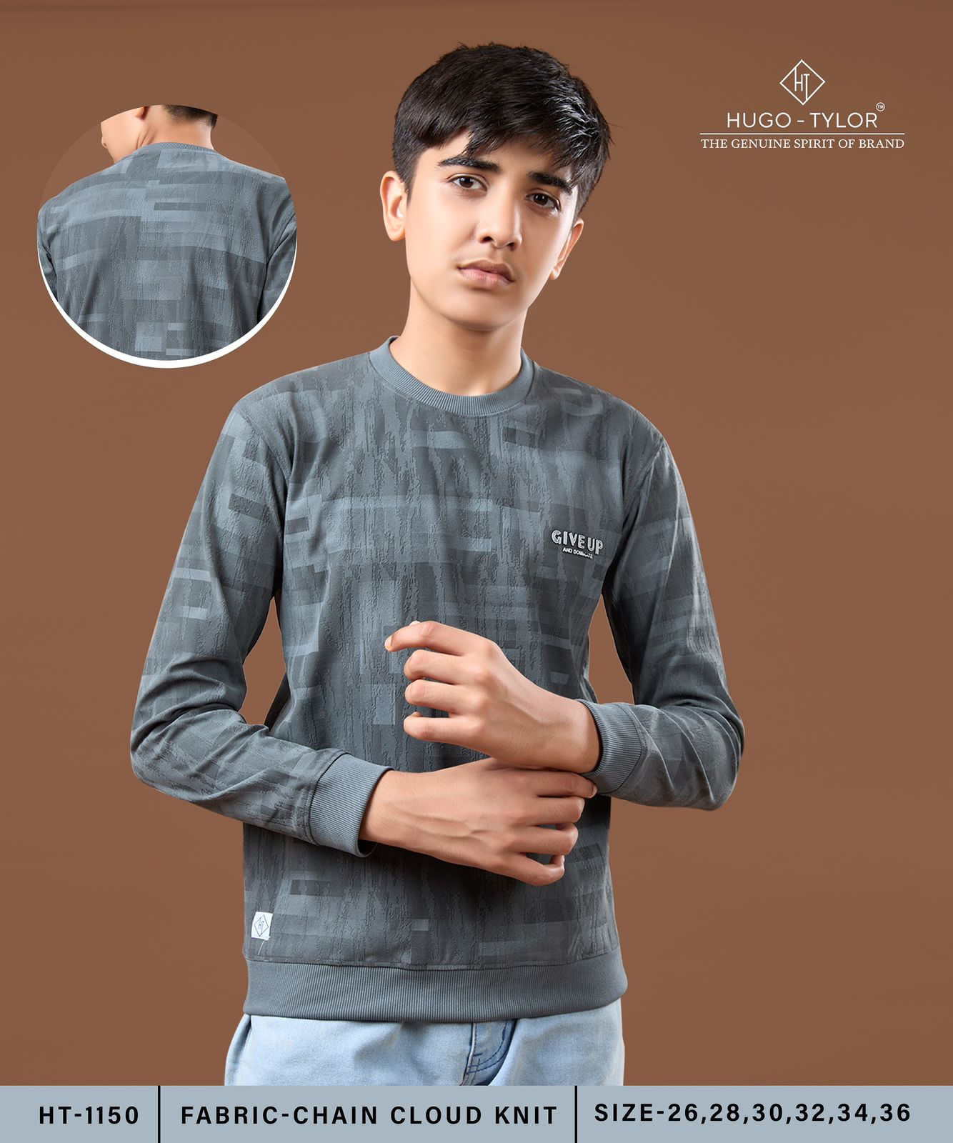 Ht 1150 Hugo Tylor Knit Boys Tshirt Supplier Ahmedabad