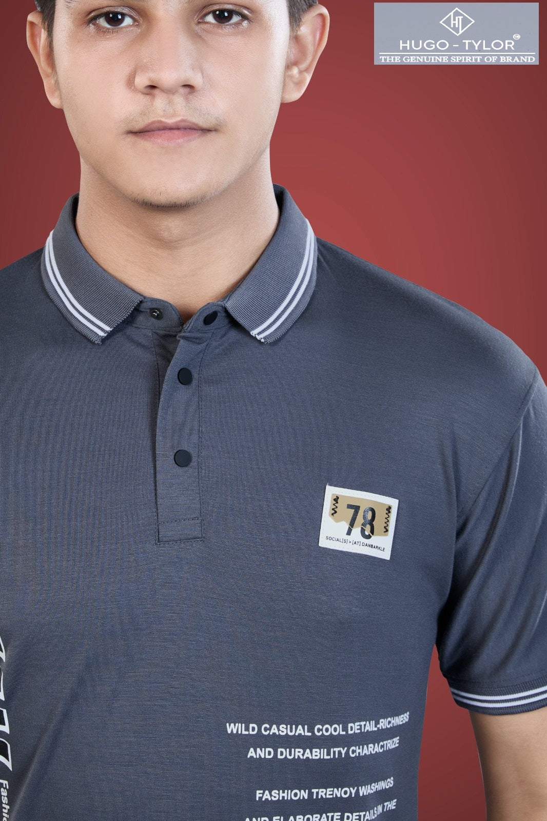 Ht 1164 Hugo Tylor Lycra Tencil Boys Tshirt Manufacturer Ahmedabad