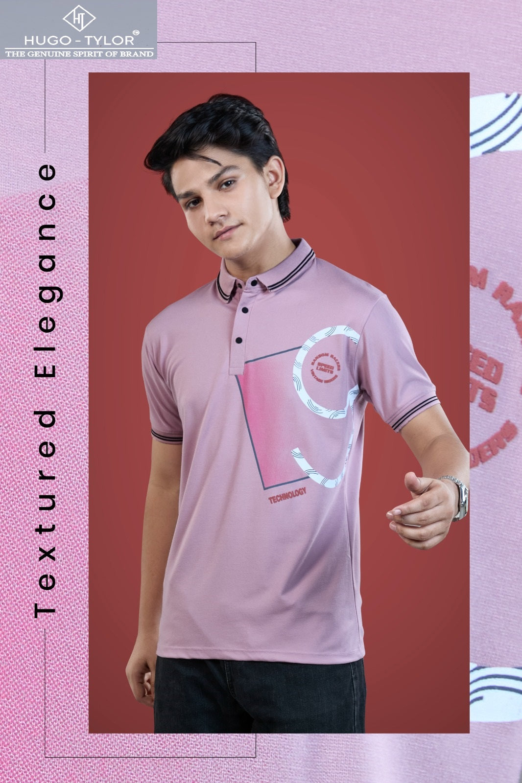 Ht 1164 Hugo Tylor Lycra Tencil Boys Tshirt Manufacturer Ahmedabad