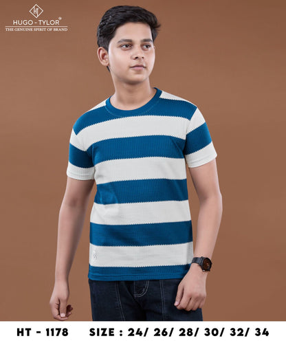 Ht 1178 Hugo Tylor Knit Boys Tshirt Wholesale Rate
