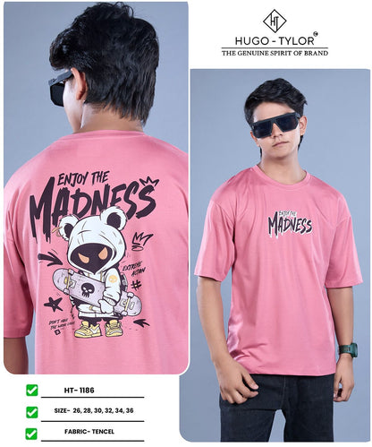 Ht 1186 Drop Shoulder Hugo Tylor Imported Boys Tshirt Supplier Gujarat