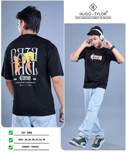 Ht 1186 Drop Shoulder Hugo Tylor Imported Boys Tshirt Supplier Gujarat