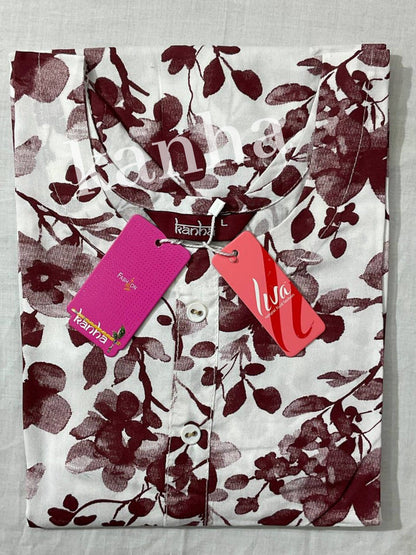 Hulchal 040125 Kanha Reyon Kurtis Manufacturer India