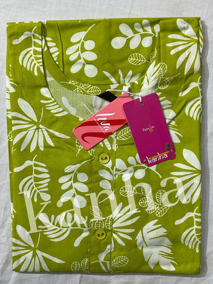 Hulchal 040125 Kanha Reyon Kurtis Manufacturer India