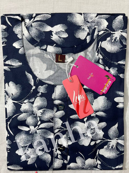 Hulchal 040125 Kanha Reyon Kurtis Manufacturer India