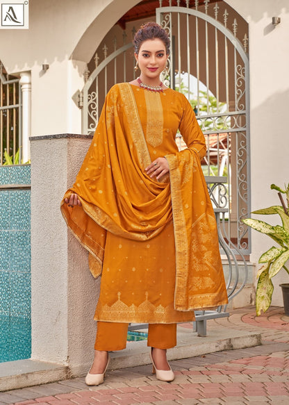 Hum Safar Alok Viscose Karachi Salwar Suits Wholesaler India