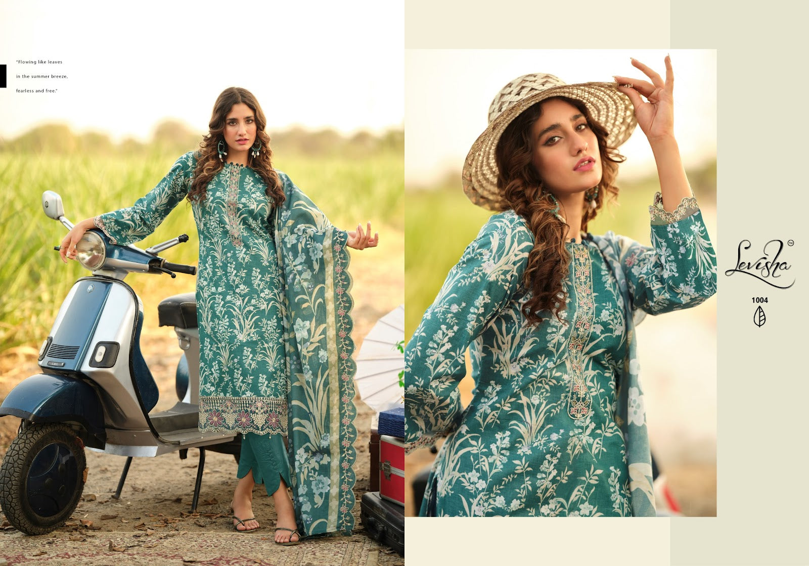 Humdum Levisha Cotton Karachi Salwar Suits Wholesaler Gujarat