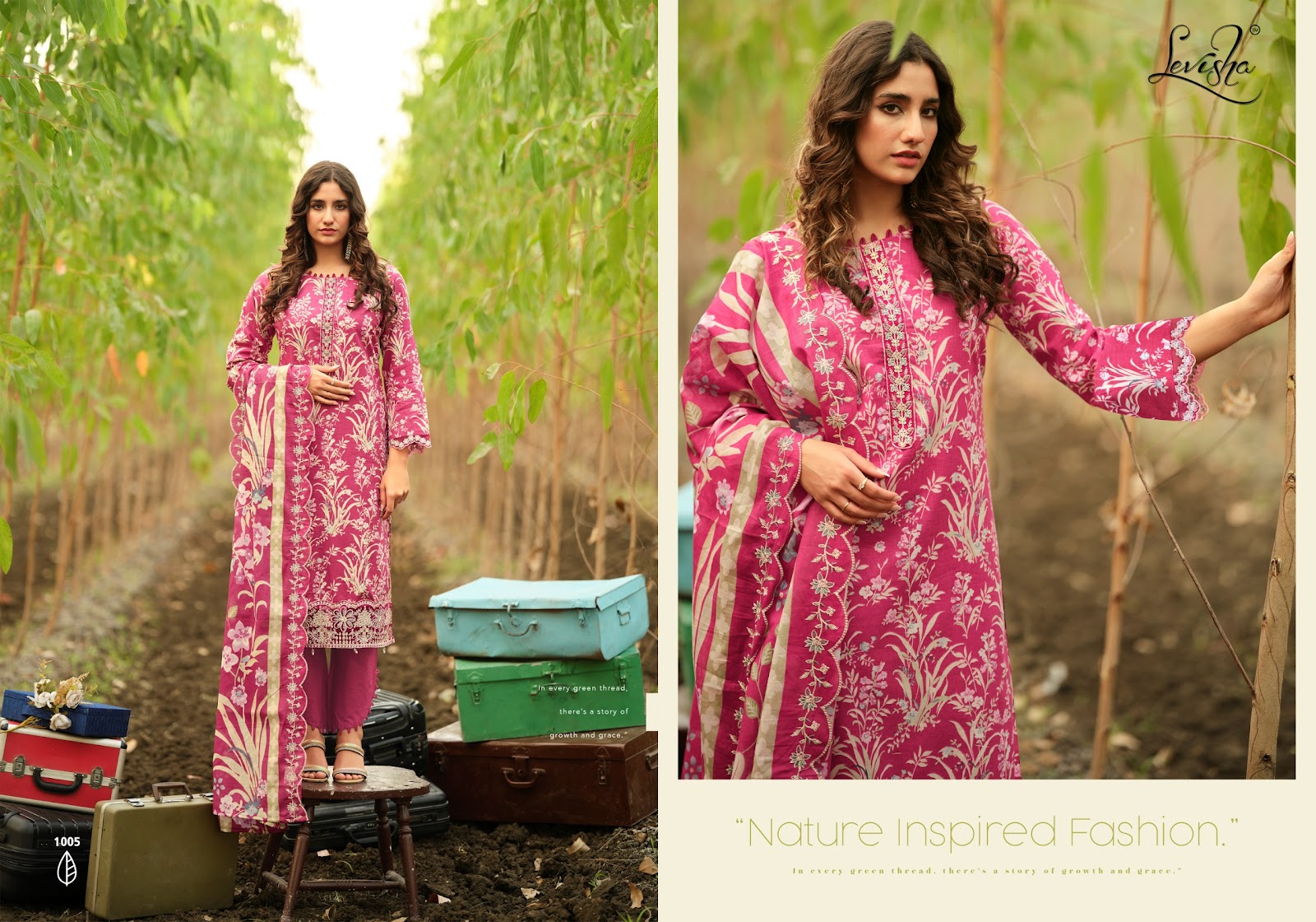 Humdum Levisha Cotton Karachi Salwar Suits Wholesaler Gujarat