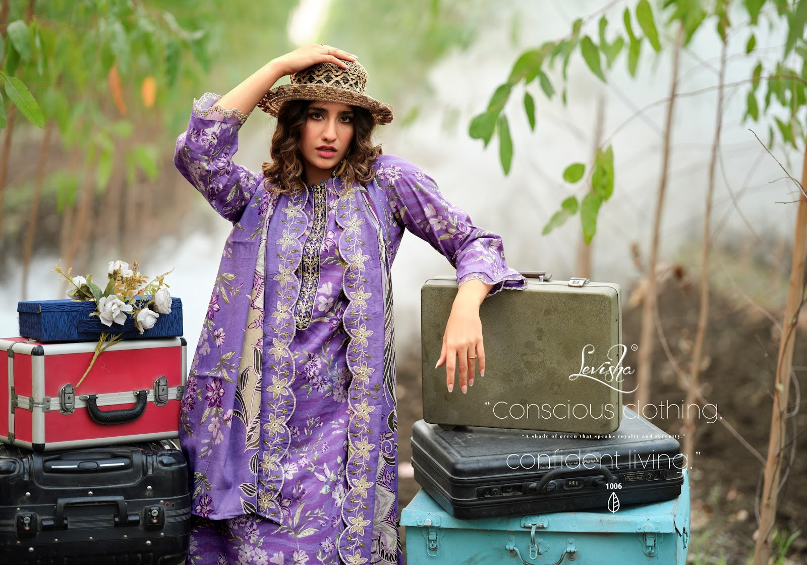 Humdum Levisha Cotton Karachi Salwar Suits Wholesaler Gujarat