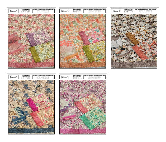 Humrahi Kesar Pure Muslin Salwar Suits Supplier India