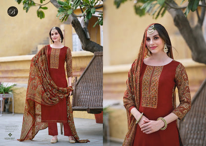 Humsafar Belliza Designer Studio Viscose Rayon Karachi Salwar Suits Wholesale Price