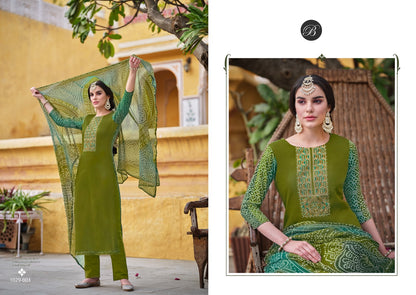 Humsafar Belliza Designer Studio Viscose Rayon Karachi Salwar Suits Wholesale Price