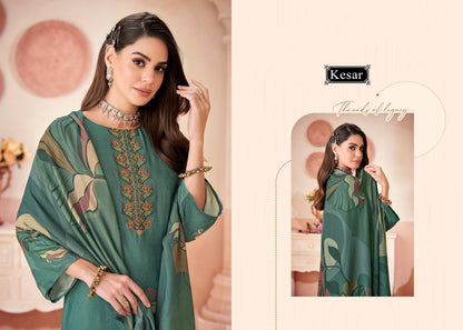 Humsafar Kesar Pashmina Suits Manufacturer Gujarat