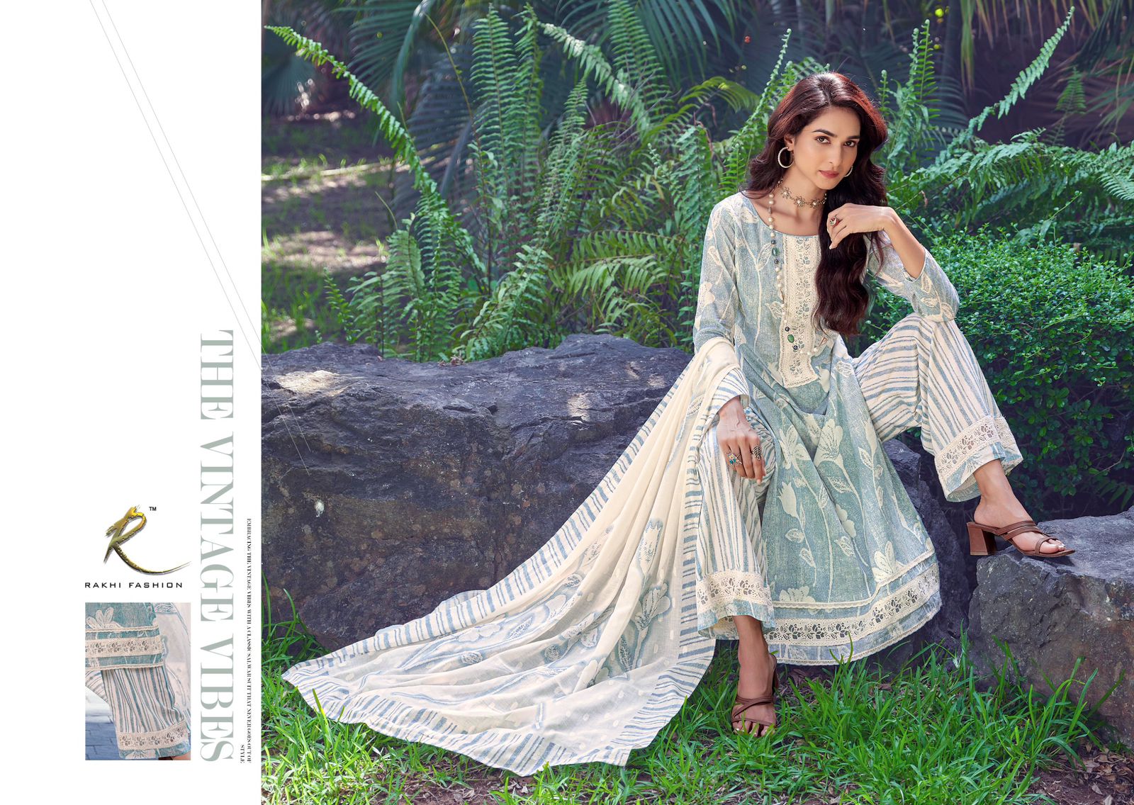 Humsafar Rakhi Fashion Cotton Pant Style Suits Wholesaler Gujarat