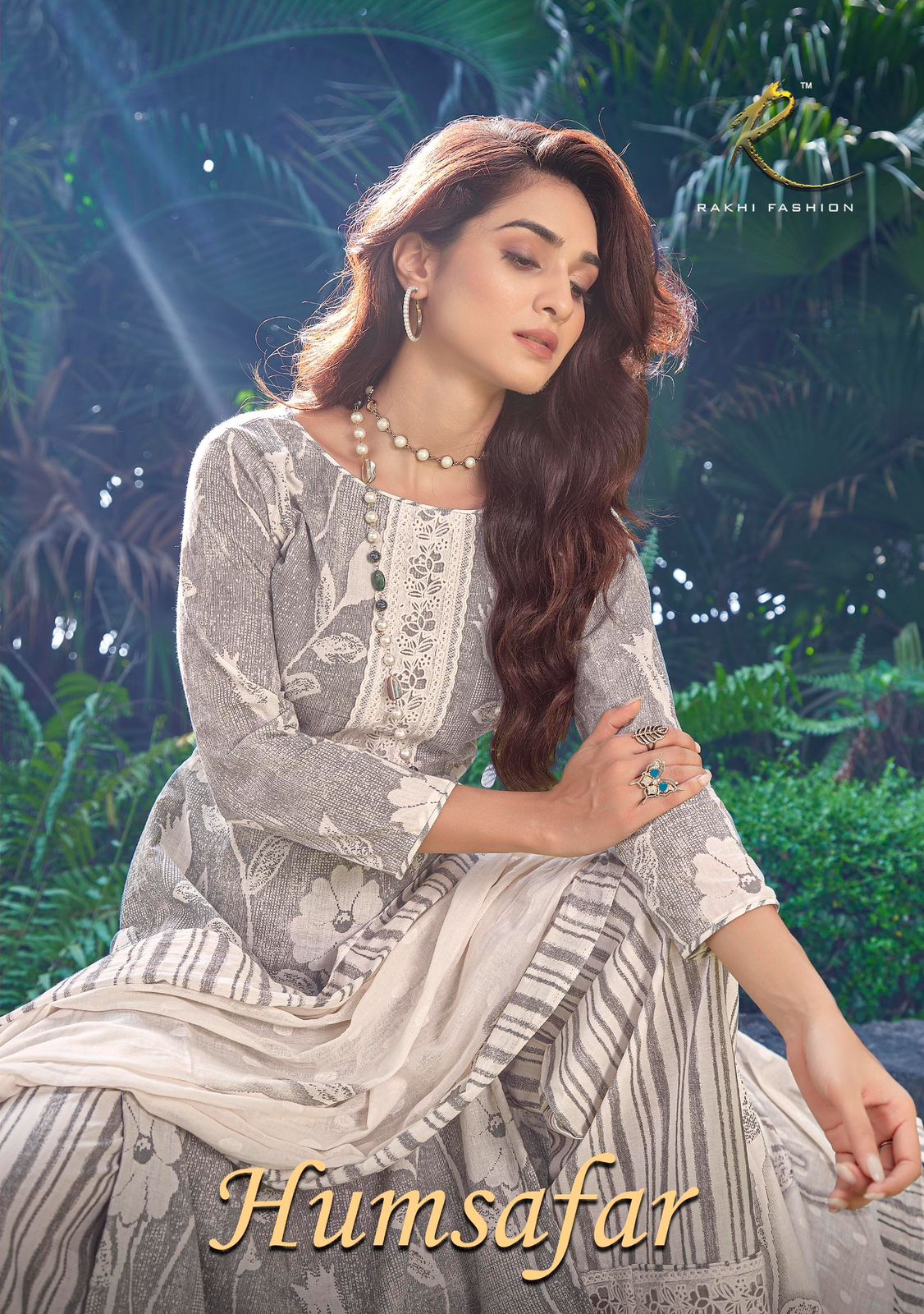 Humsafar Rakhi Fashion Cotton Pant Style Suits Wholesaler Gujarat