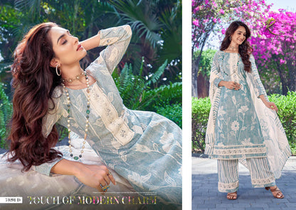 Humsafar Rakhi Fashion Cotton Pant Style Suits Wholesaler Gujarat