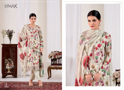 Humsafar Vol 2 Simar Viscose Muslin Pant Style Suits Exporter India