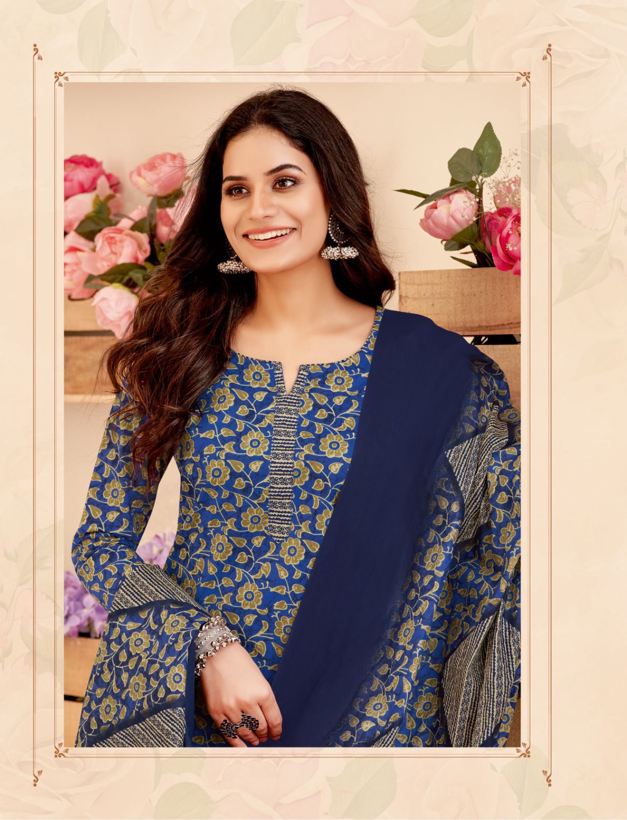 Hungama Vol 21 Balaji Cotton Dress Material Manufacturer Gujarat