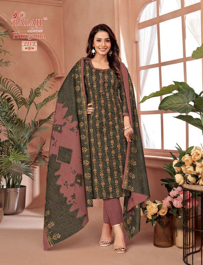 Hungama Vol 22 Balaji Cotton Dress Material Wholesale Rate