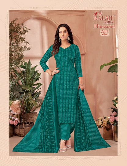 Hungama Vol 22 Balaji Cotton Dress Material Wholesale Rate