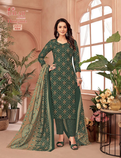 Hungama Vol 22 Balaji Cotton Dress Material Wholesale Rate