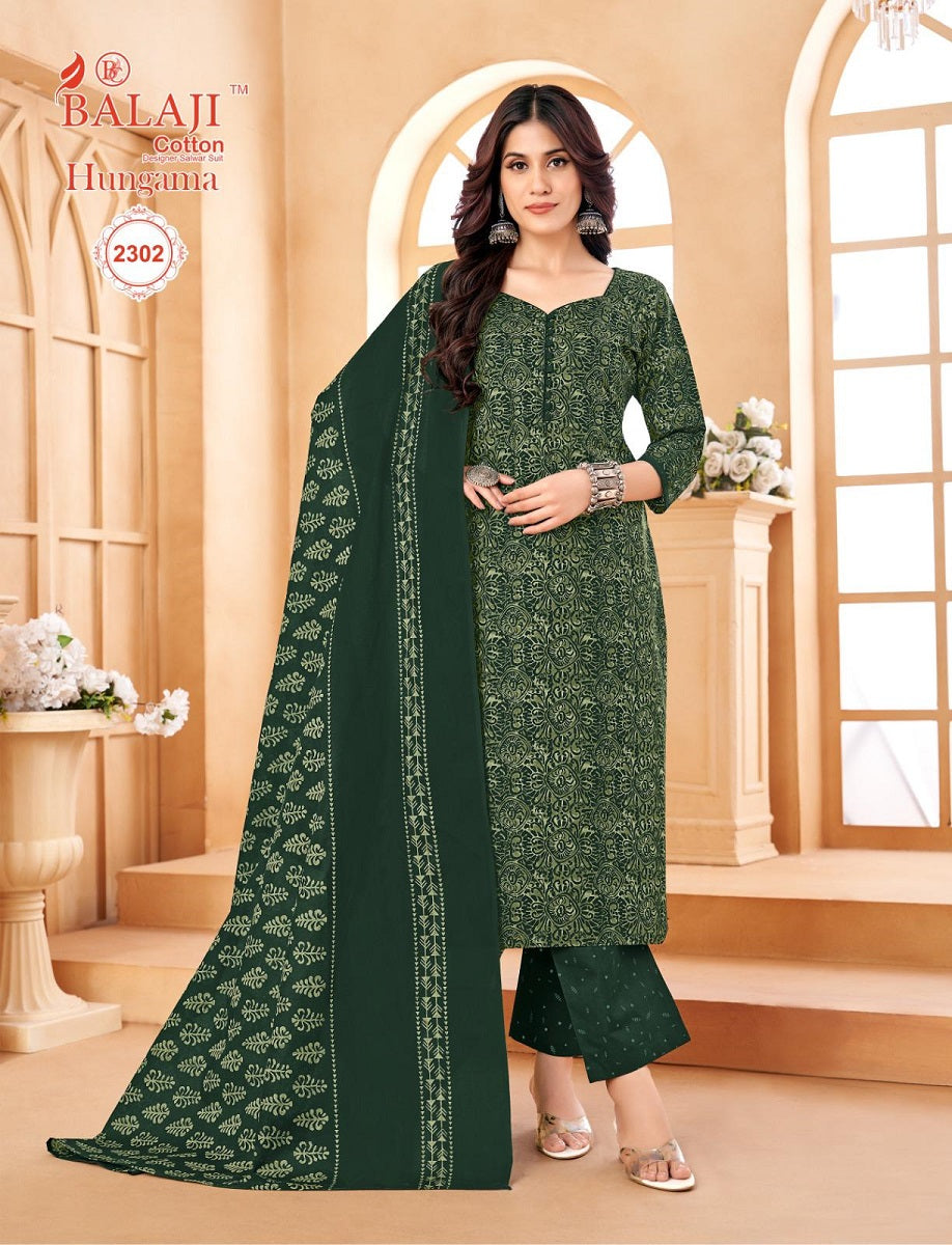 Hungama Vol 23 Balaji Cotton Dress Material Supplier Gujarat
