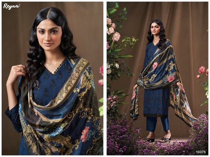 Husn Reyna Bembarg Silk Pant Style Suits Exporter India