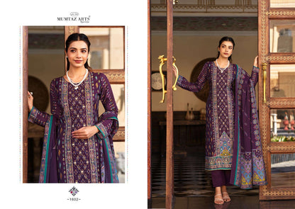 Husniya Mumtaz Arts Modal Silk Karachi Salwar Suits Exporter India