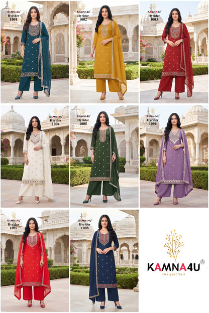 Hyrider Kamna4U Roman Readymade Pant Style Suits Wholesaler