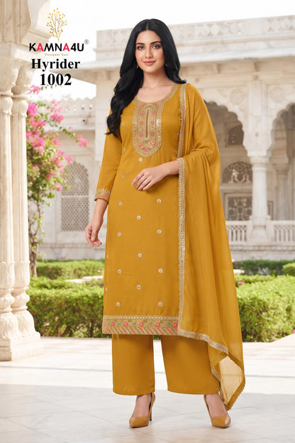Hyrider Kamna4U Roman Readymade Pant Style Suits Wholesaler